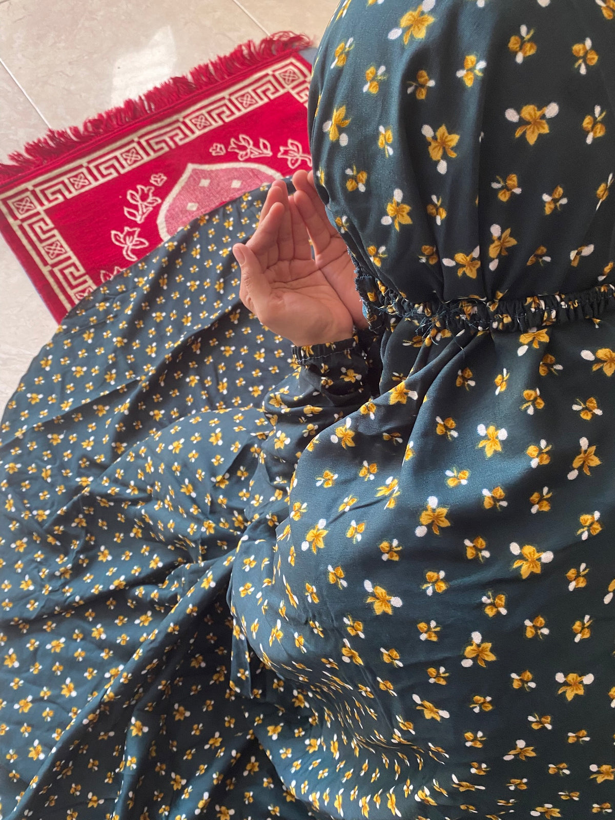 Full Size Namaz Chaddar - Marigold