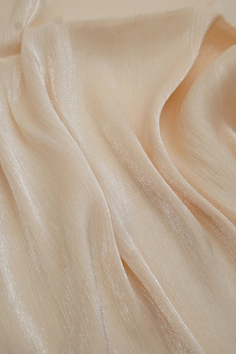 Luxe Organza Silk - Butter Cream