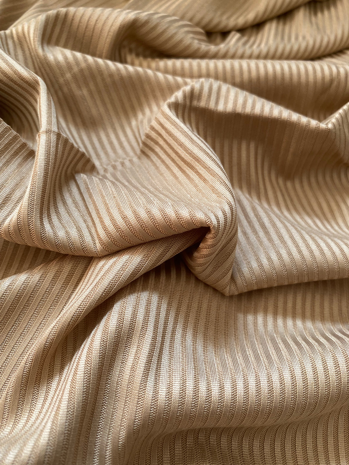 Ribbed Jersey - Caramel