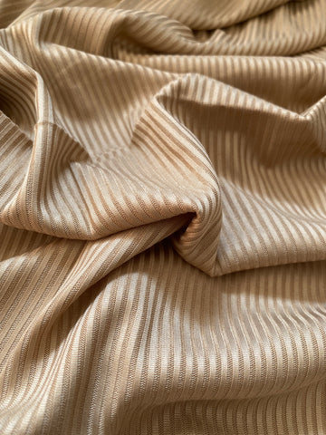 Ribbed Jersey - Caramel