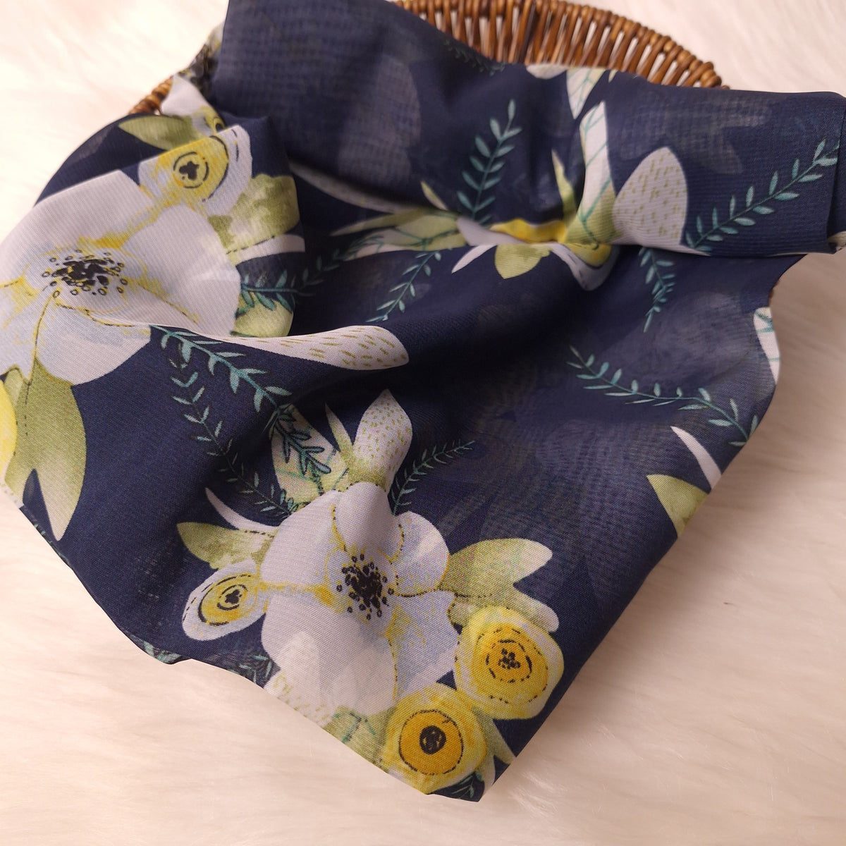 Printed Chiffon - Blush Garden