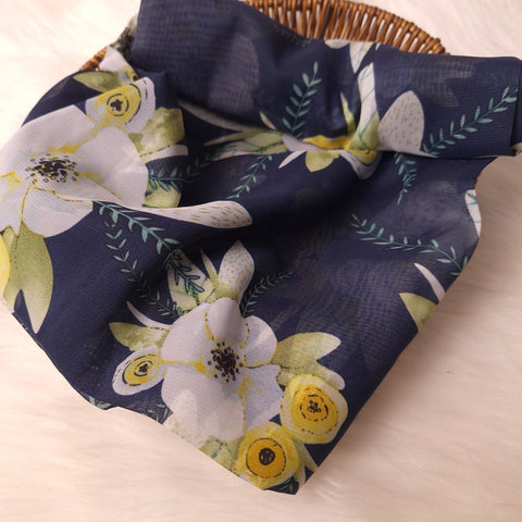 Printed Chiffon - Blush Garden