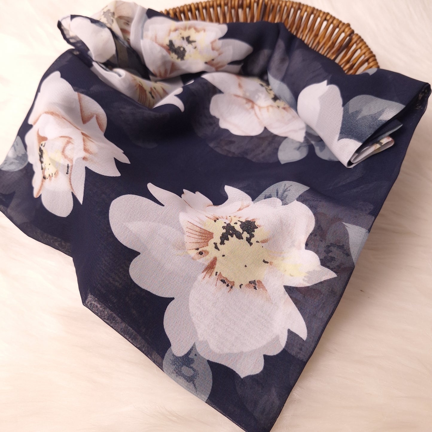 Printed Chiffon - Dahlia