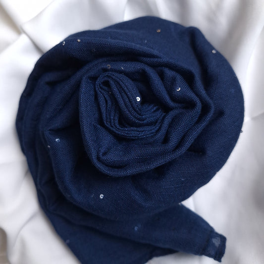 Lawn Sequence - Navy Blue