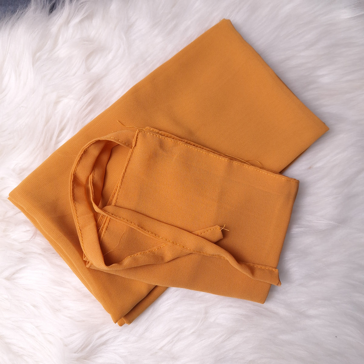 Hijab & Niqab Set - Mustard