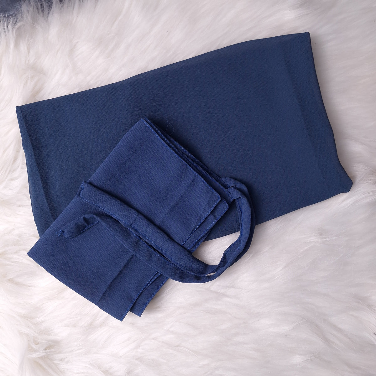 Hijab & Niqab Set - Midnight Blue