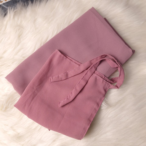Hijab & Niqab Set - T Pink