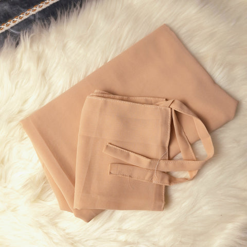 Hijab & Niqab Set - Warm Sand