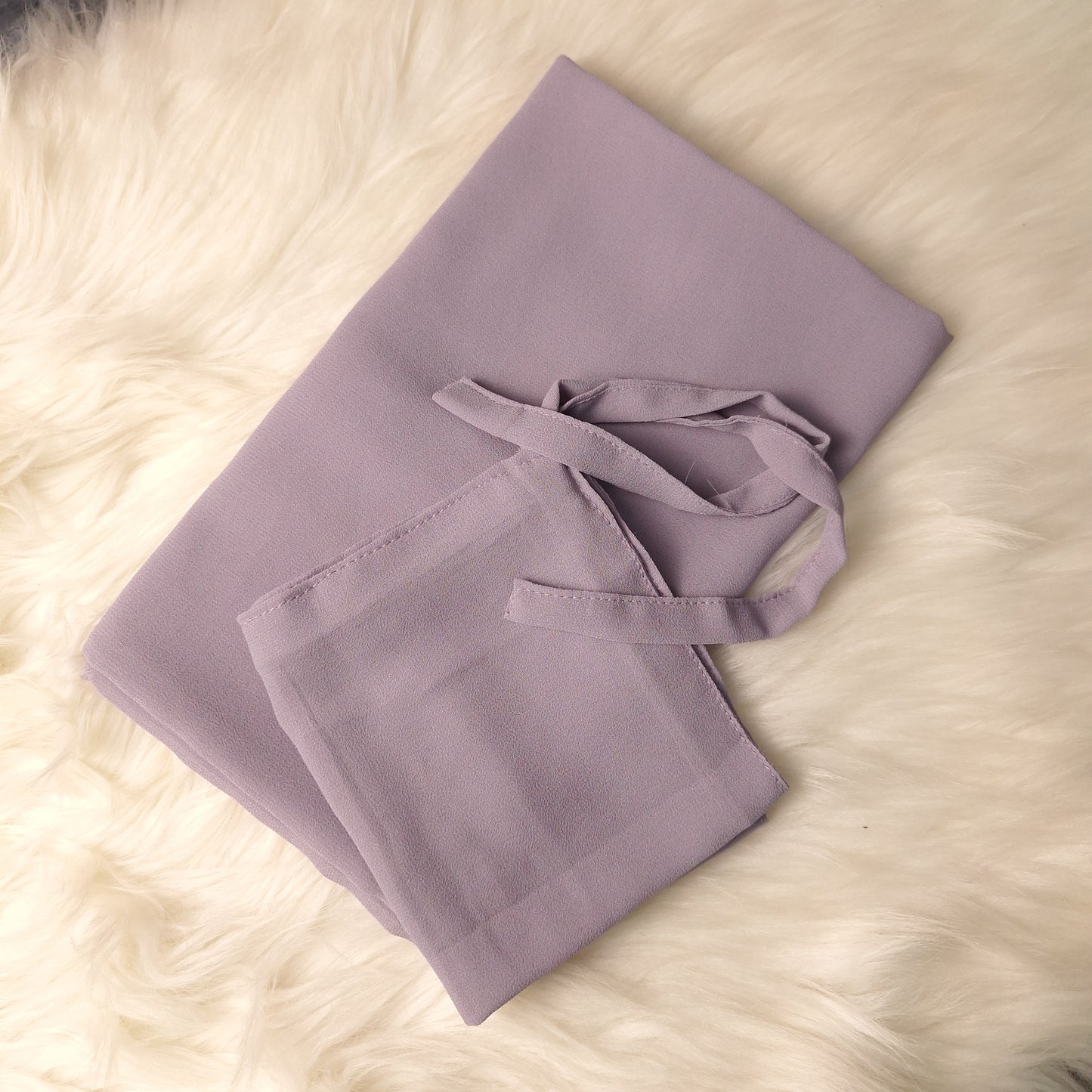 Hijab & Niqab Set - Dusty Purple
