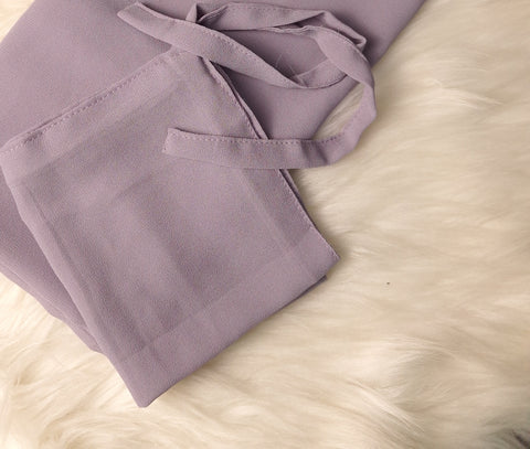 Half Niqab - Dusty Purple