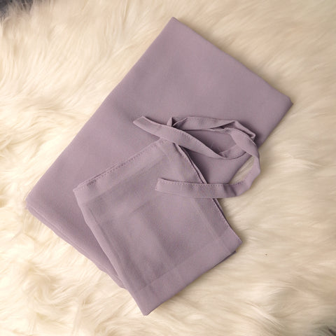 Hijab & Niqab Set - Dusty Purple