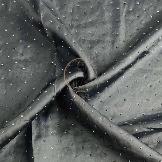 Satin Stone Silk - Graphite