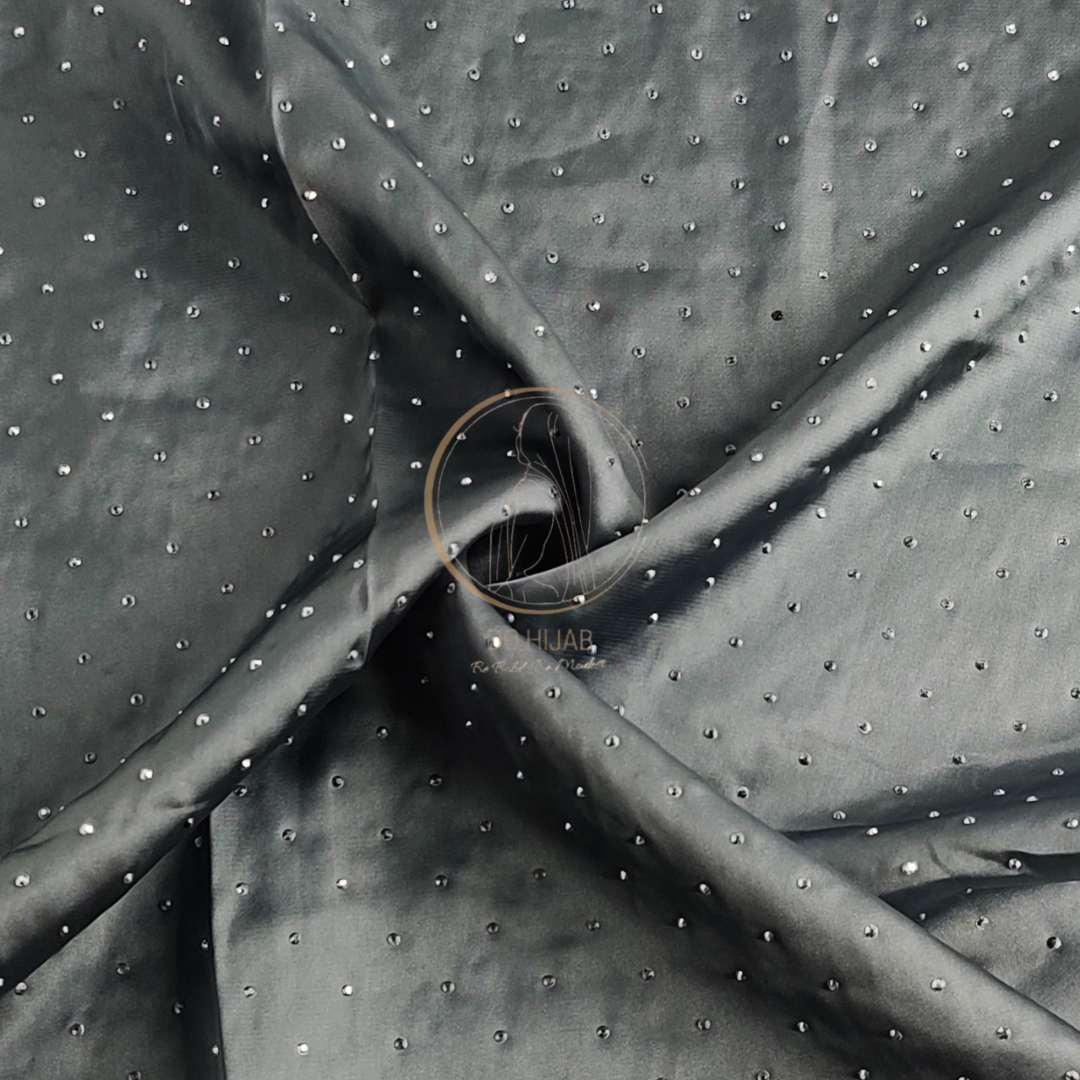 Satin Stone Silk - Graphite
