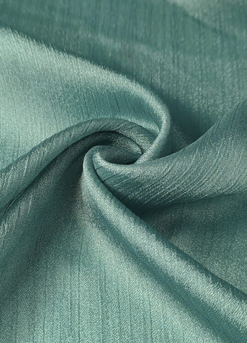 Crinkle Silk Hijab - Aqua