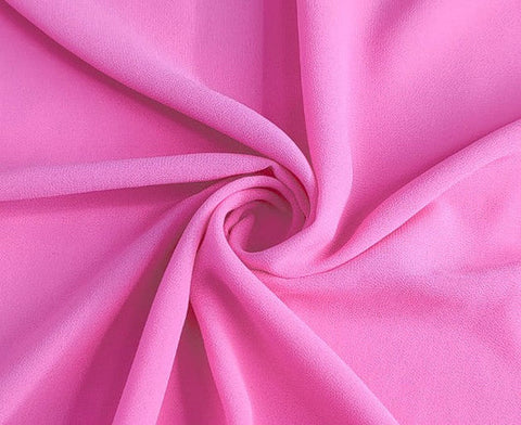Georgette Chiffon - Satern Pink