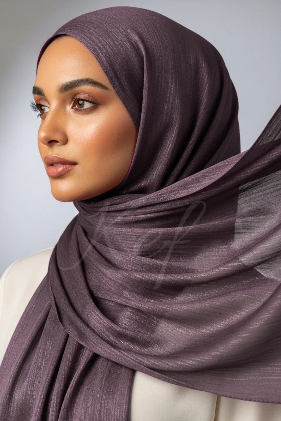 Luxe Organza Silk - Purple