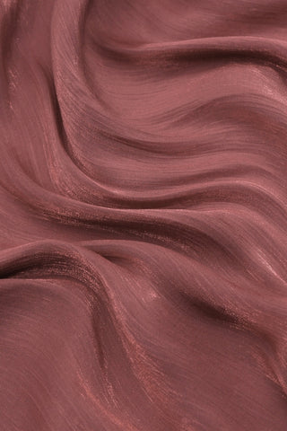Luxe Organza Silk - Dusty Rose
