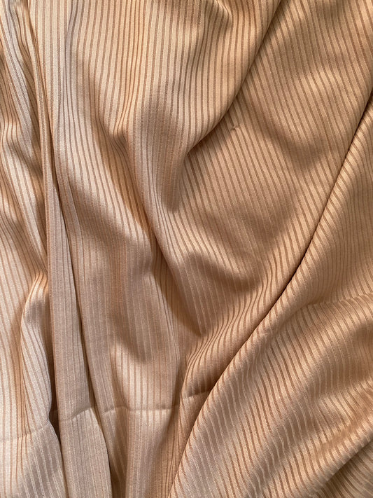 Ribbed Jersey - Latte