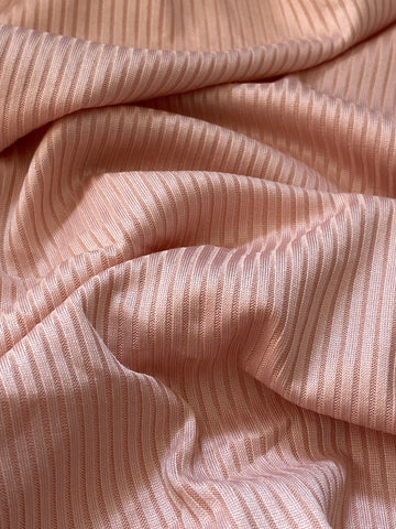 Ribbed Jersey - Petal Pink