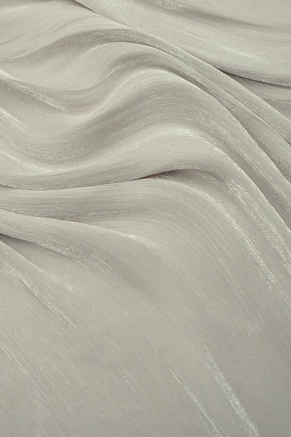 Luxe Organza Silk - Pearl Beige