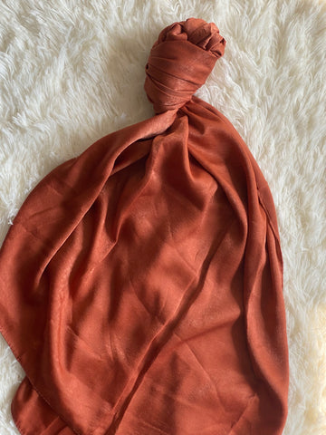 Velvet Silk - Brick Orange