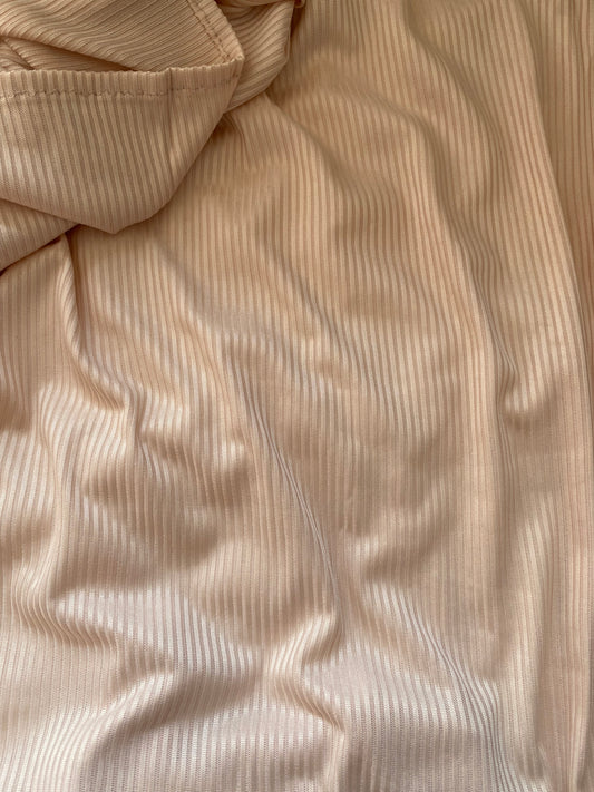 Ribbed Jersey - Vanilla