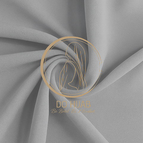 Georgette Chiffon - Ash Grey