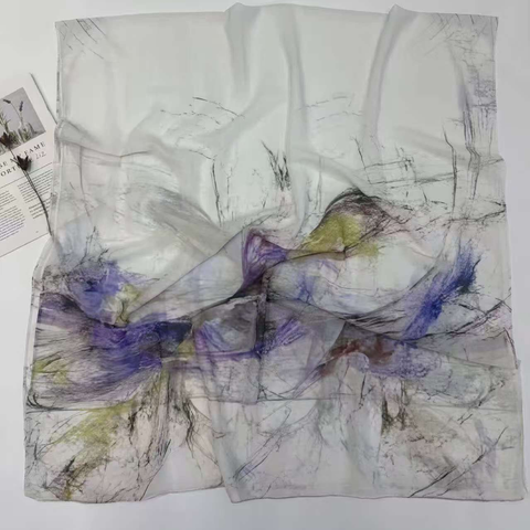 Digital Printed Chiffon - Crystal