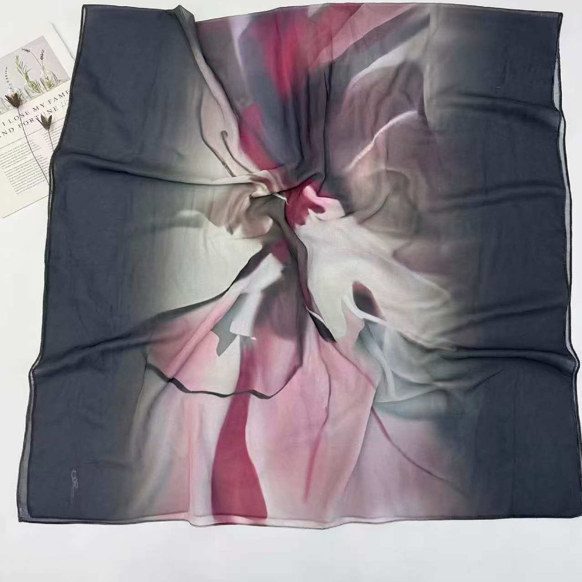Digital Printed Chiffon - Echo