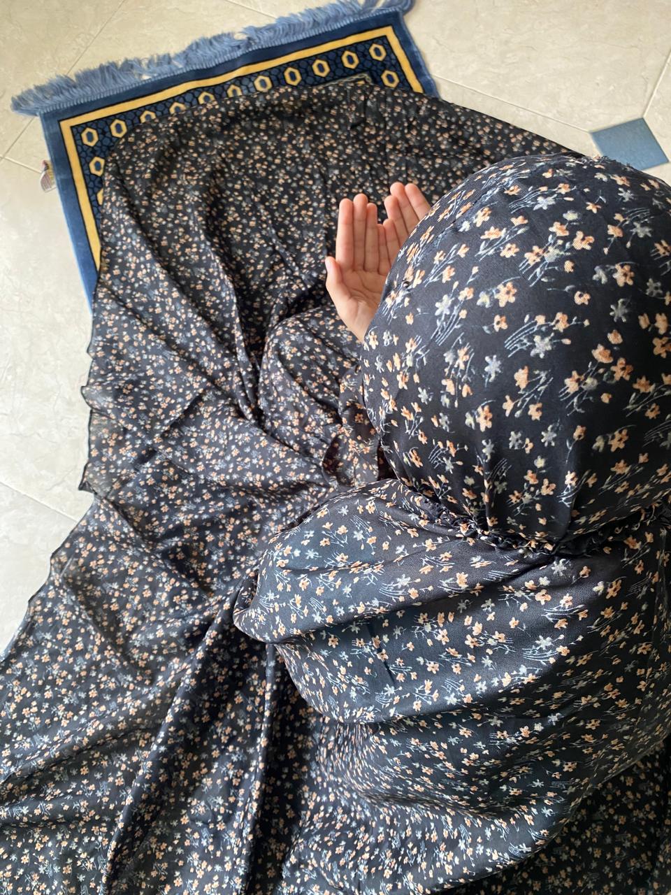 Full Size Namaz Chaddar - Cyclone Black