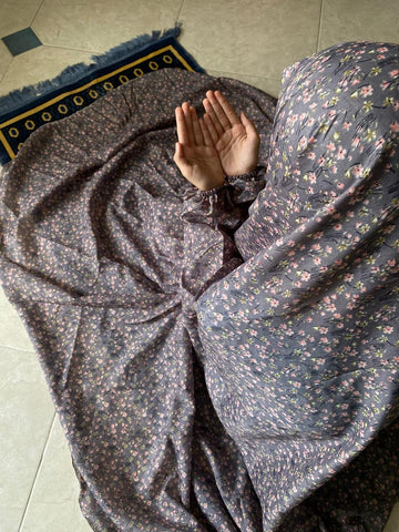 Full Size Namaz Chaddar - Cyclone Gray