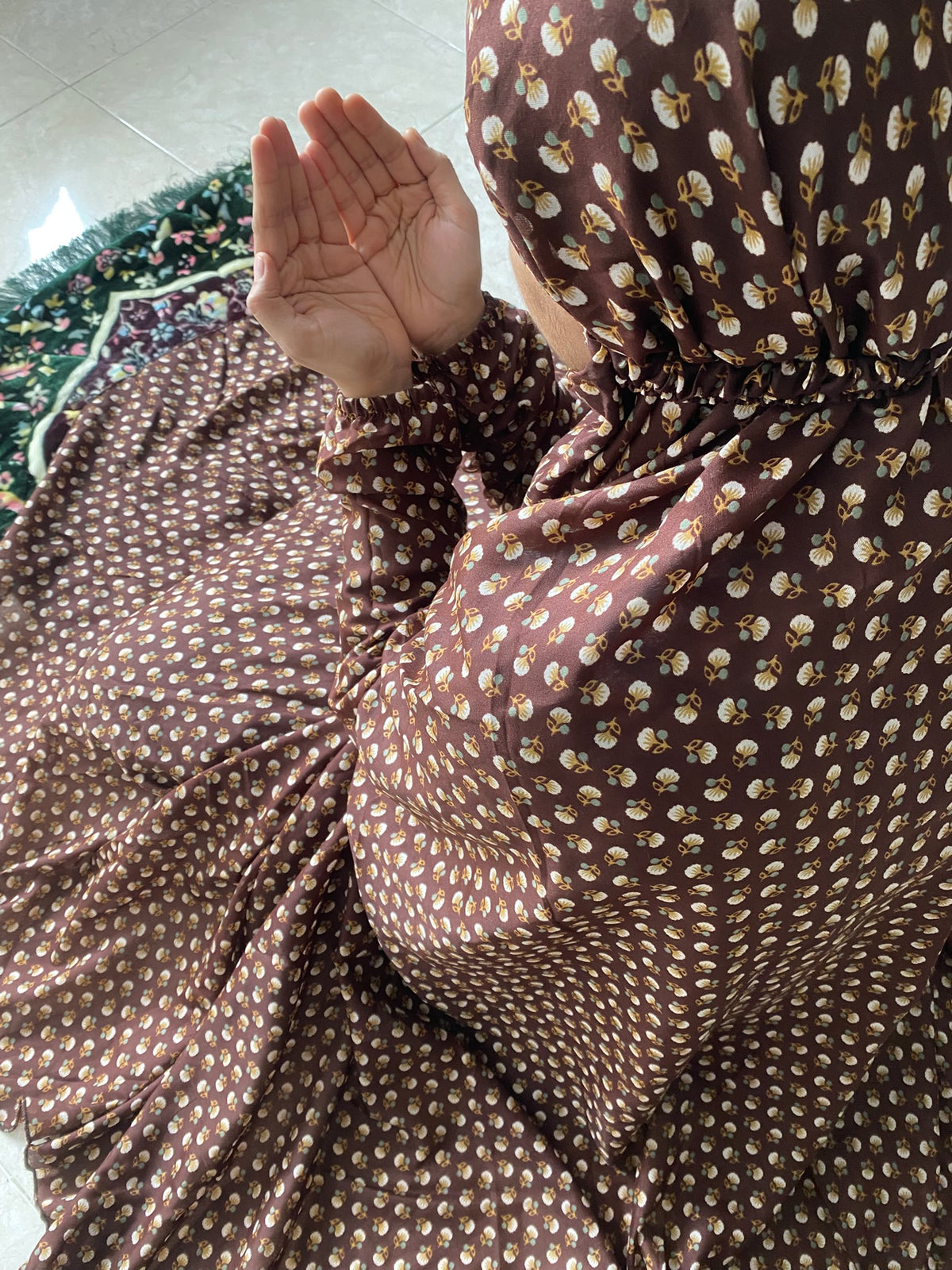Full Size Namaz Chaddar - Haya Brown