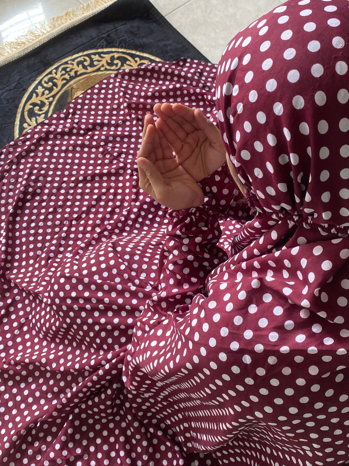 Full Size Namaz Chaddar - Mahogany