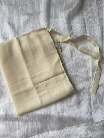 Half Niqab - Cream