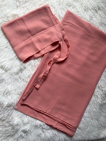 Hijab & Niqab Set - Blush Pink