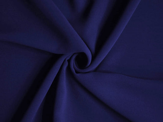 Georgette Chiffon - Royal Blue