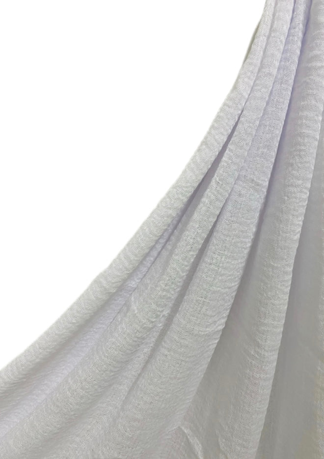 Crimps Lawn - Pearl White