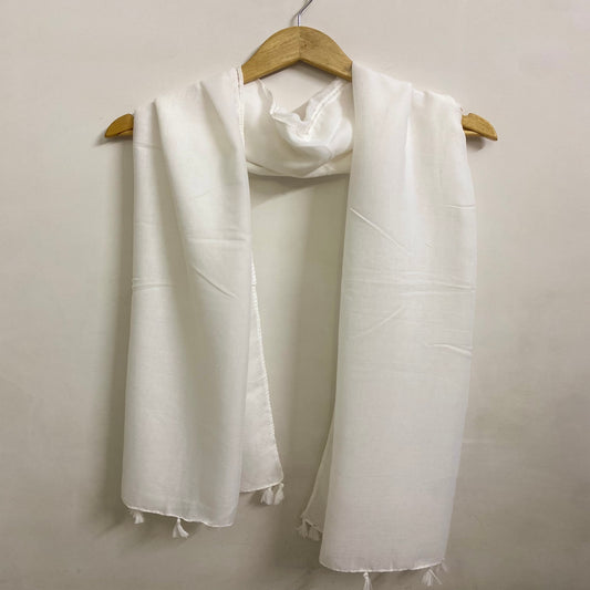 Lawn Tassel - White