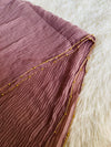 Luxe Crumbled Lawn - Coral Pink