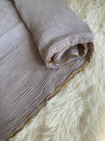 Luxe Crumbled Lawn - Nude Skin