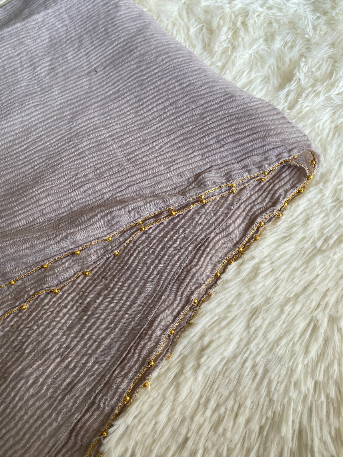 Luxe Crumbled Lawn - Nude Skin