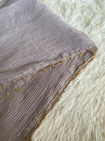 Luxe Crumbled Lawn - Nude Skin