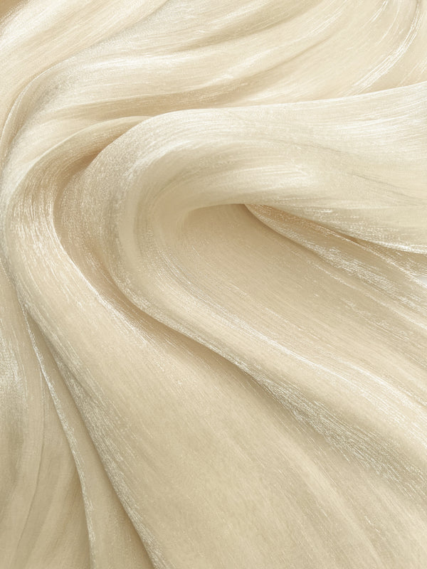 Luxe Organza Silk - Cream