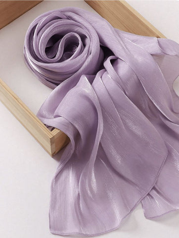 Luxe Organza Silk - Lilac