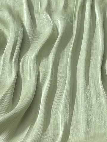 Luxe Organza Silk - Tea Green