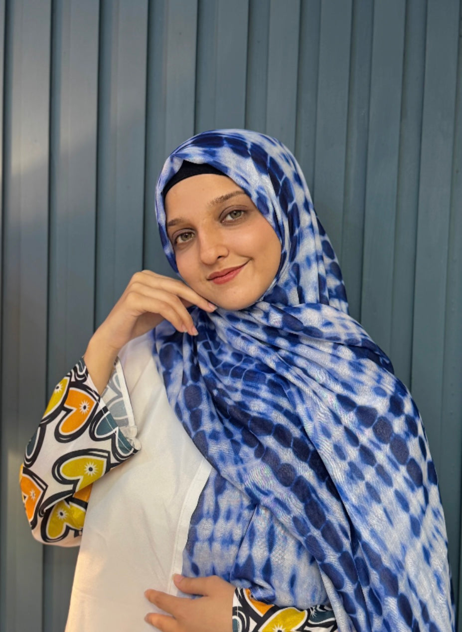 Modal Printed Hijab - MonoFlair