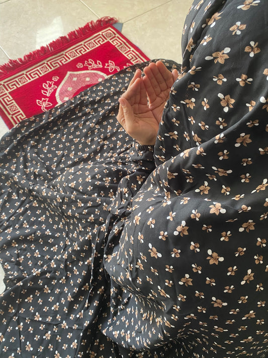 Full Size Namaz Chaddar - Amber