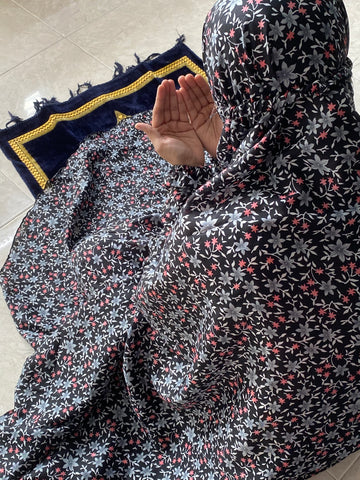 Namaz Chaddar - Black Garden