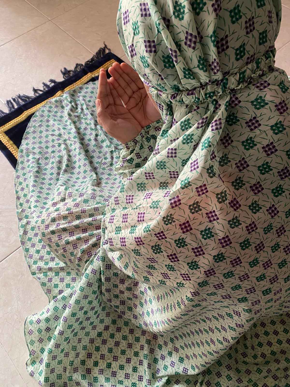 Namaz Chaddar - Block Mint