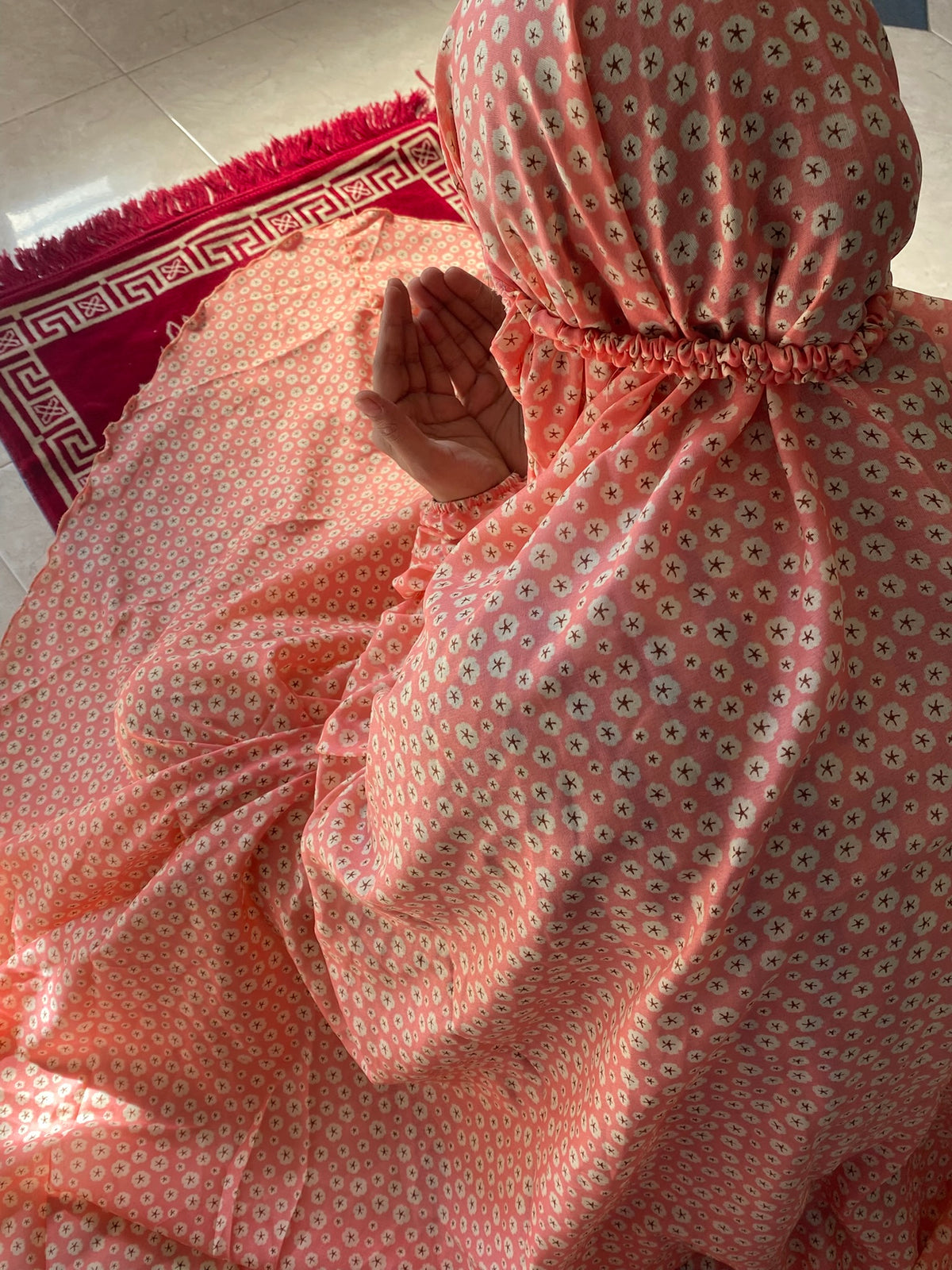 Namaz Chaddar - Blush Breeze